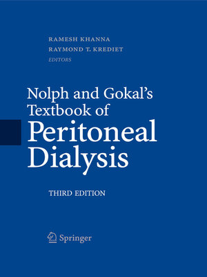cover image of Nolph and Gokal's Textbook of Peritoneal Dialysis